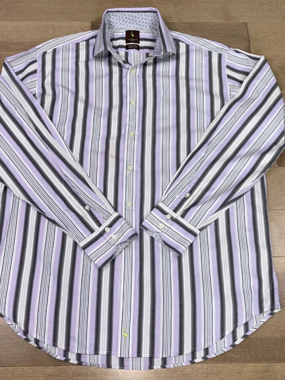 TAILORBYRD men's striped shirt XL